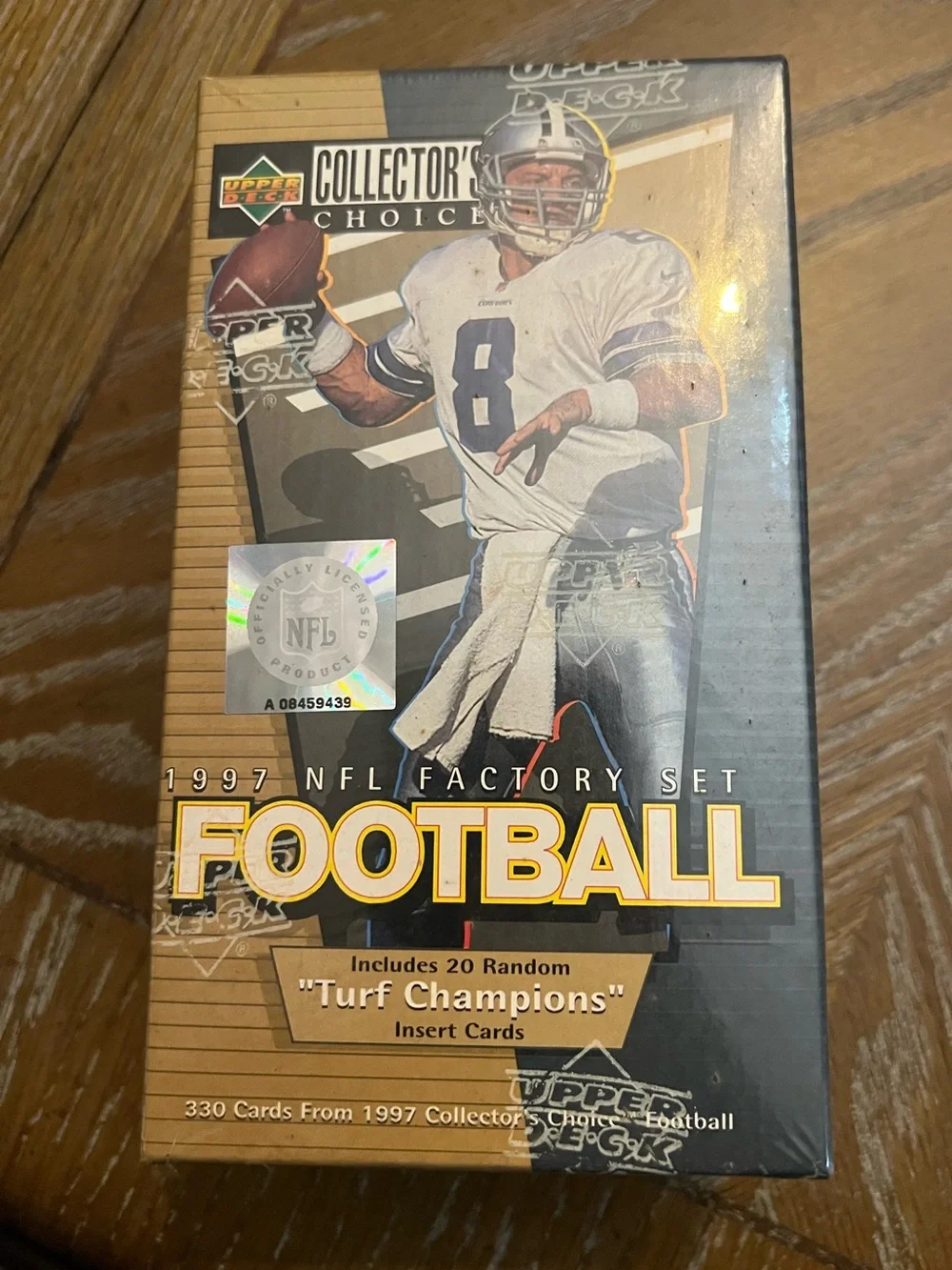 1997 Upper Deck Collector's Choice Football Set 330 Card Box Factory Sealed